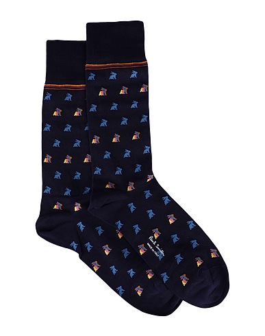 PAUL SMITH Socks & tights Midnight blue 66% Cotton, 33% Nylon, 1% Elastane