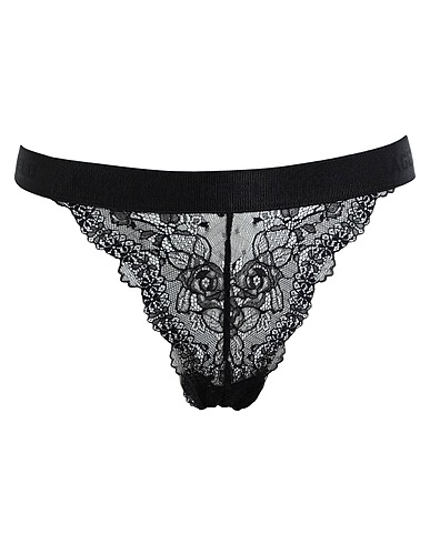 KARL LAGERFELD Brief LACE BRAZILIAN Black 78% Polyamide, 11% Elastane, 11% Cotton
