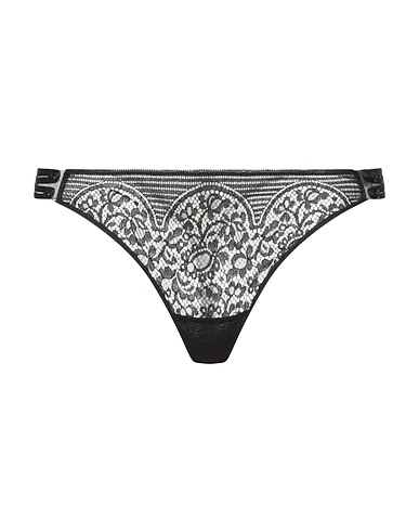 CHANTELLE Slip Nero 100% Poliammide, Cotone, Elastan