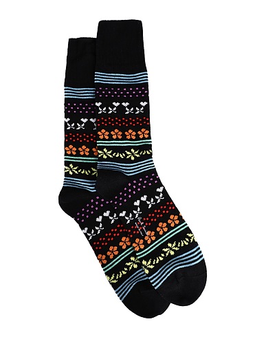 PAUL SMITH Socks & tights Black 84% Cotton, 15% Polyamide, 1% Elastane