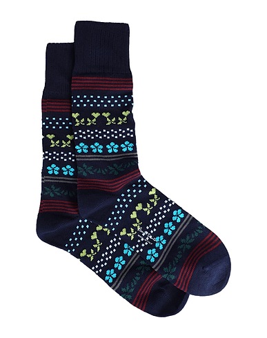 PAUL SMITH Calze e Calzini Blu navy 84% Cotone, 15% Poliammide, 1% Elastan