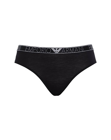 EMPORIO ARMANI Brief Black 95% Viscose, 5% Elastane, Polyamide, Cotton