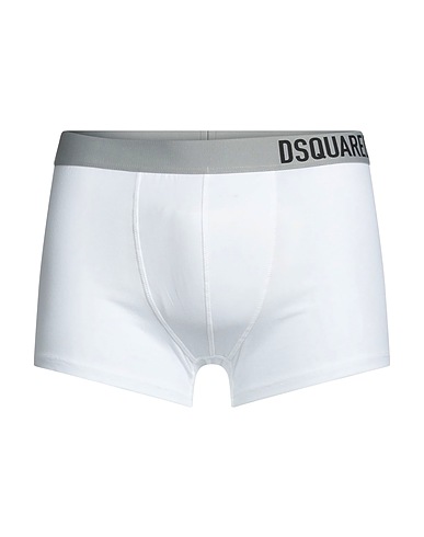 DSQUARED2 Boxer Bianco 95% Cotone, 5% Elastan