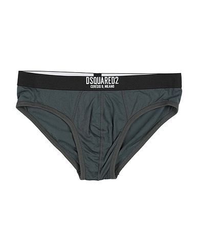 DSQUARED2 Slip Piombo 90% Cotone, 10% Elastan