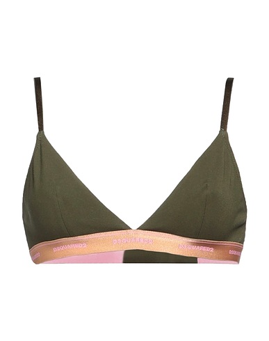 DSQUARED2 Bra Dark green 80% Cotton, 20% Elastane
