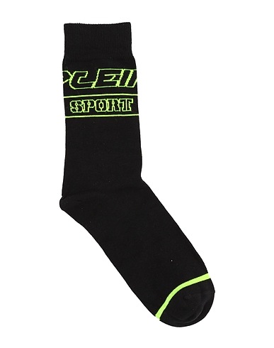 PLEIN SPORT Socks & tights Black 80% Cotton, 17% Polyamide, 3% Elastane
