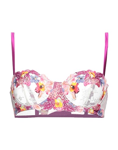 FLEUR DU MAL Bra Mauve 100% Polyester, Polyamide, Elastane