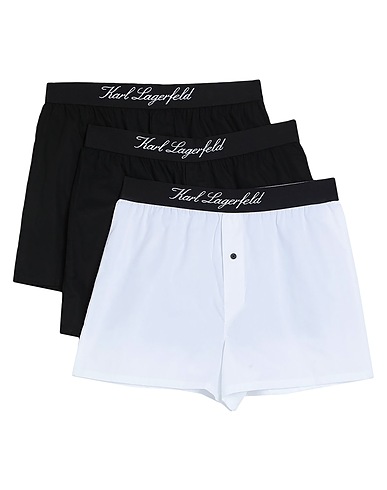 KARL LAGERFELD Боксеры HOTEL KARL WOVEN BOXER SET 3X
 Белый 100% Хлопок