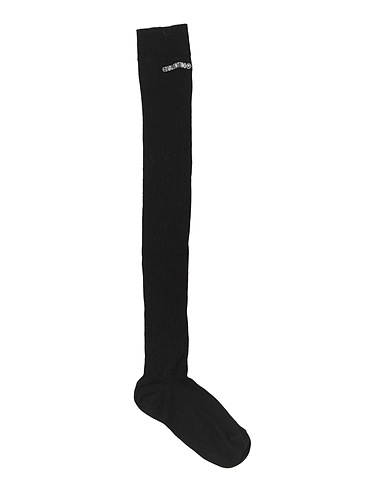REDValentino Socks & tights Black 83% Cotton, 14% Polyamide, 3% Elastane, Polyester