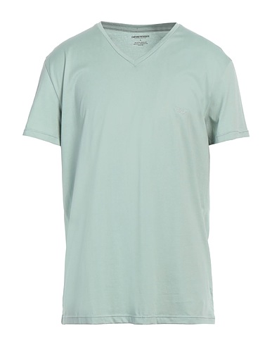 EMPORIO ARMANI Undershirt UNDERWEAR Sage green 100% Cotton