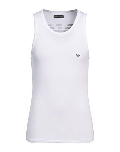 EMPORIO ARMANI Undershirt White 95% Cotton, 5% Elastane