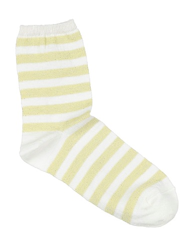 ALTO Milano Calze e Calzini Verde lime 60% Lino, 20% Cotone, 10% Poliestere, 8% Poliammide, 2% Elastan