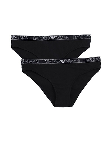 EMPORIO ARMANI 삼각팬티 블랙 95% 코튼, 5% 엘라스테인