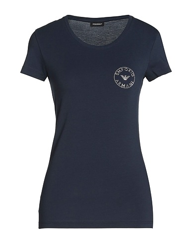 EMPORIO ARMANI T-shirt intima UNDERWEAR Blu navy 95% Cotone, 5% Elastan