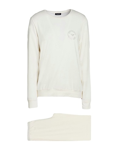 EMPORIO ARMANI Pyjama UNDERWEAR Elfenbein 95% Baumwolle, 5% Elastan