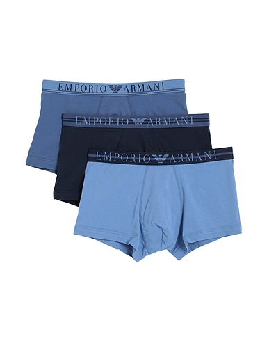 EMPORIO ARMANI Boxer UNDERWEAR Light blue 95% Cotton, 5% Elastane