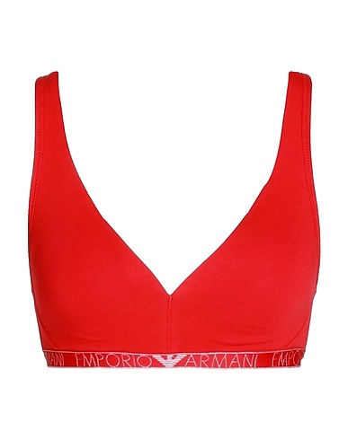EMPORIO ARMANI Reggiseno UNDERWEAR Rosso 95% Cotone, 5% Elastan