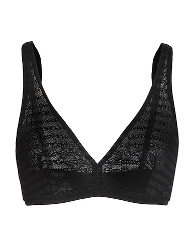 EMPORIO ARMANI Bra Black 88% Polyamide, 12% Elastane