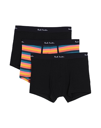 PAUL SMITH Boxer Black 95% Organic cotton, 5% Elastane