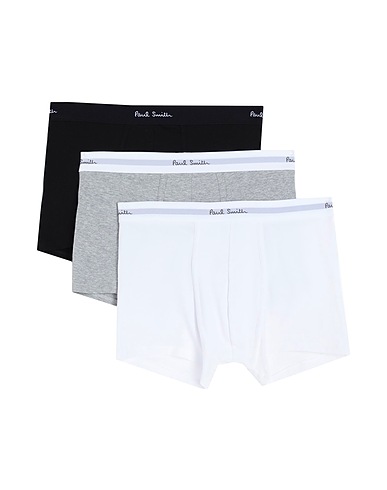 PAUL SMITH Boxer White 95% Organic cotton, 5% Elastane