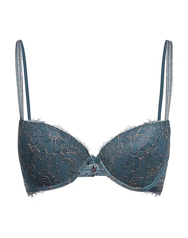 EMPORIO ARMANI Bra Deep teal 77% Polyamide, 19% Elastane, 4% Polyester