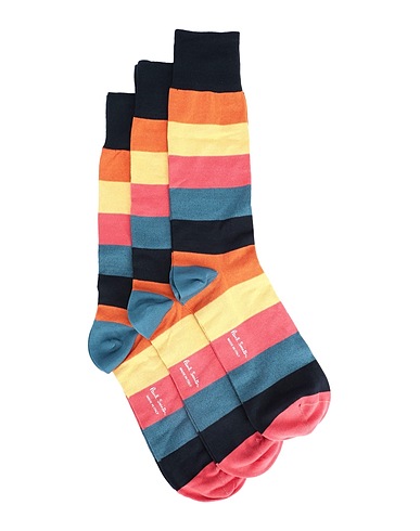 PAUL SMITH Socks & tights Navy blue 80% Organic cotton, 18% Polyamide, 2% Elastane