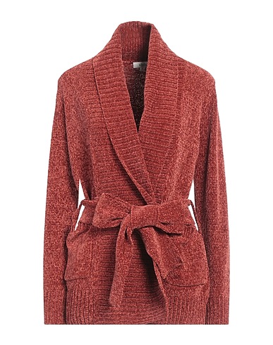 VIVIS Cardigan Rust 100% Polyester