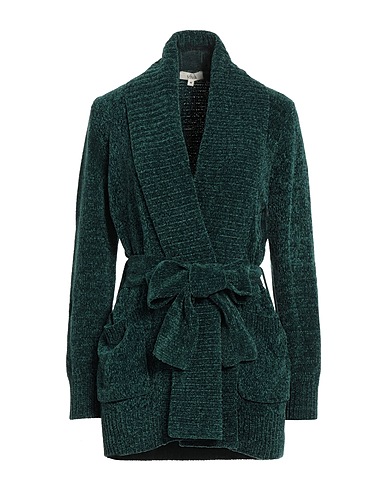 VIVIS Cardigan Dark green 100% Polyester