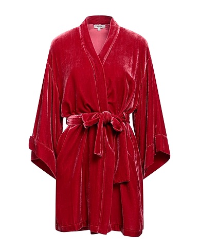 VIVIS Peignoirs et robes de chambre Rouge brique 82% Viscose, 18% Soie