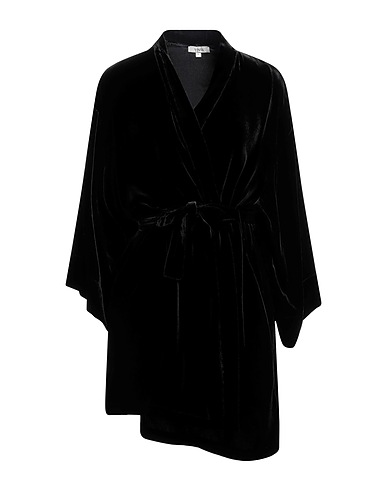 VIVIS Dressing gowns & bathrobes Black 82% Viscose, 18% Silk