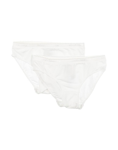 DOLCE&GABBANA Slip Blanc 90% Coton, 10% Élasthanne