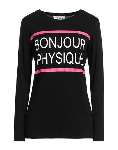 TWINSET Undershirt Black 95% Viscose, 5% Elastane