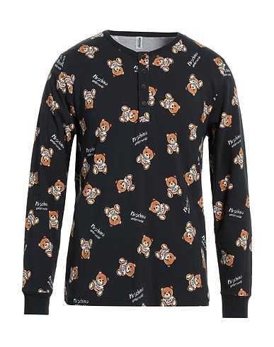 MOSCHINO Pigiama Nero 95% Cotone, 5% Elastan
