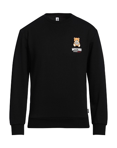 MOSCHINO Sleepwear UNDERWEAR Black 95% Cotton, 5% Elastane