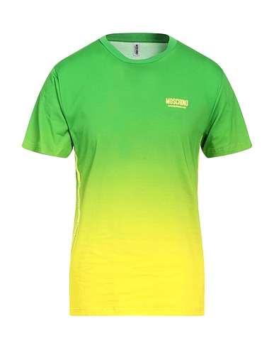 MOSCHINO Undershirt Green 92% Cotton, 8% Elastane