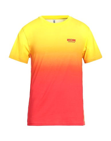 MOSCHINO T-shirt intima Giallo 92% Cotone, 8% Elastan