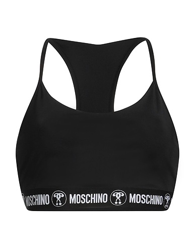 MOSCHINO Reggiseno Nero 70% Poliestere, 30% Elastan