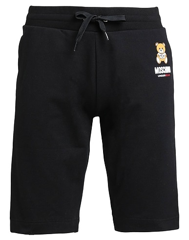 MOSCHINO Shorts & Bermuda UNDERWEAR Nero 95% Cotone, 5% Elastan