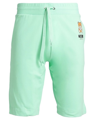 MOSCHINO Shorts & Bermuda UNDERWEAR Verde chiaro 95% Cotone, 5% Elastan