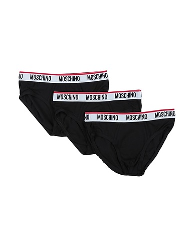 MOSCHINO Brief Black 94% Cotton, 6% Elastane