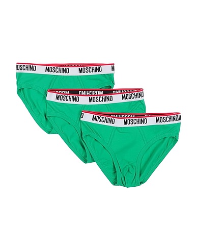 MOSCHINO Slip Verde 94% Cotone, 6% Elastan