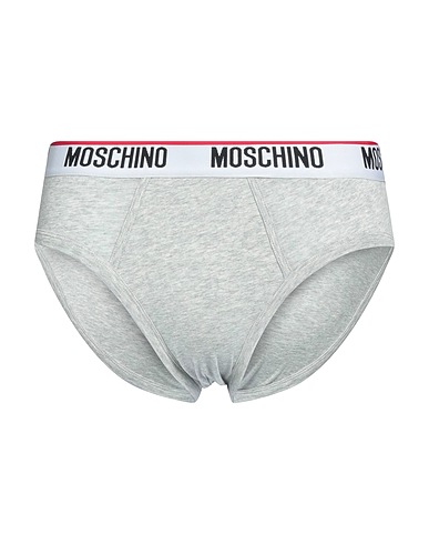 MOSCHINO Brief Light grey 94% Cotton, 6% Elastane