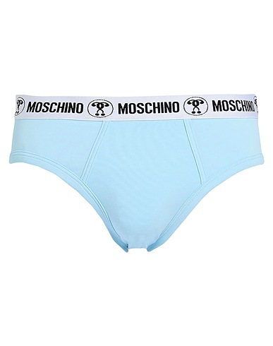 MOSCHINO Slip Celeste 92% Cotone, 8% Elastan