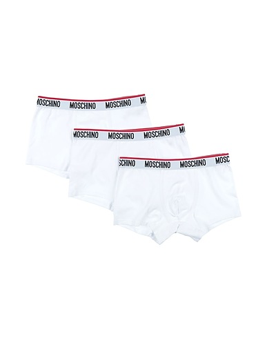 MOSCHINO Boxer UNDERWEAR White 94% Cotton, 6% Elastane