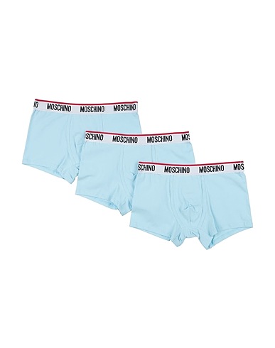 MOSCHINO Boxershort UNDERWEAR Himmelblau 94% Baumwolle, 6% Elastan