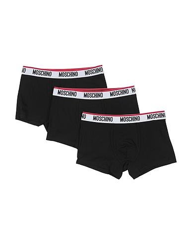MOSCHINO 사각팬티 UNDERWEAR 블랙 94% 코튼, 6% 엘라스테인