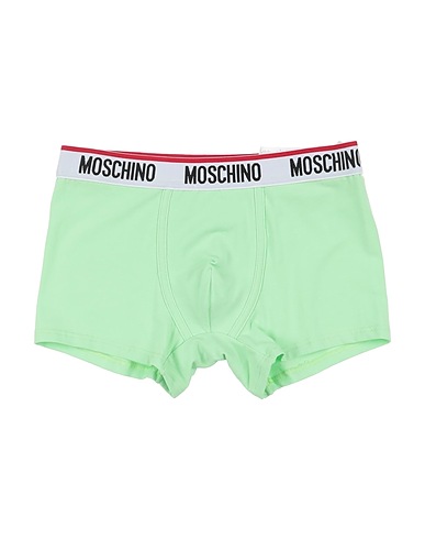 MOSCHINO Boxer Verde chiaro 95% Cotone, 5% Elastan