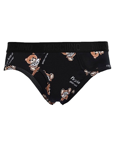 MOSCHINO Slip Schwarz 95% Baumwolle, 5% Elastan