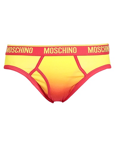 MOSCHINO Slip Gelb 92% Baumwolle, 8% Elastan