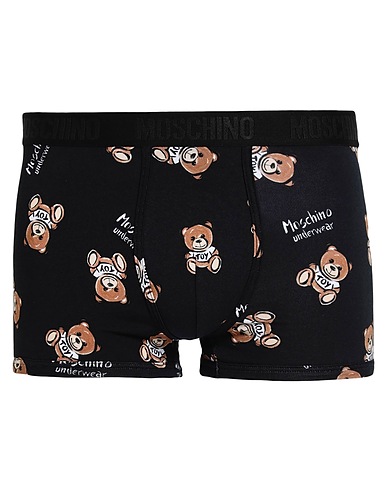 MOSCHINO Boxer Black 95% Cotton, 5% Elastane